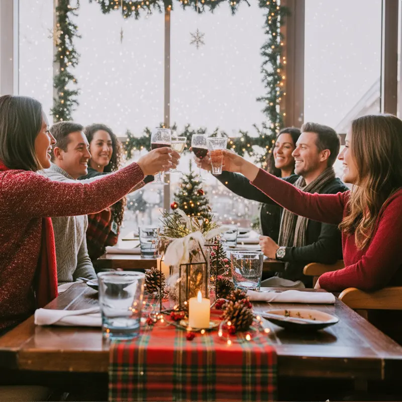 Weihnachtsfeier im Zollenspieker Fährhaus
